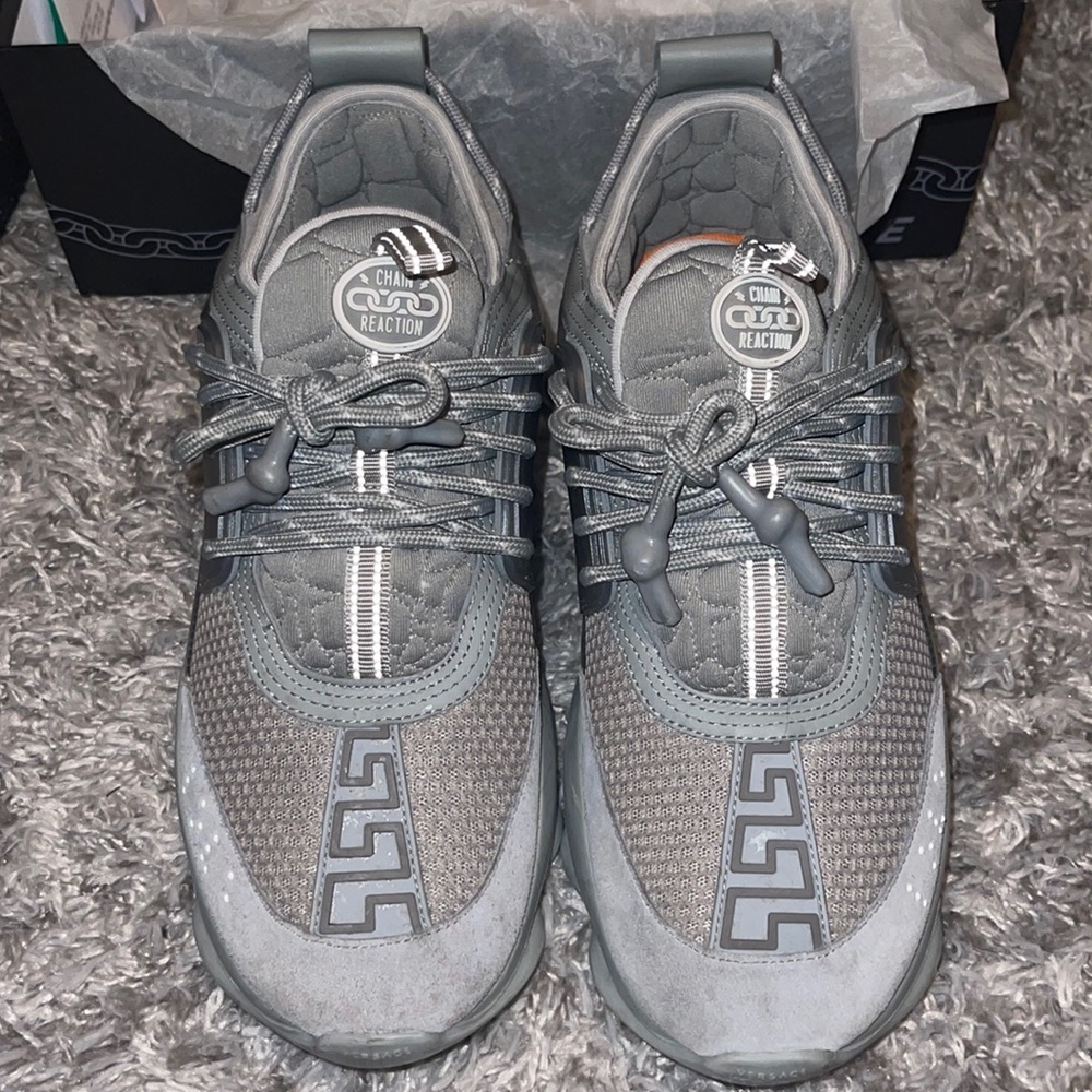 Versace chain shoes